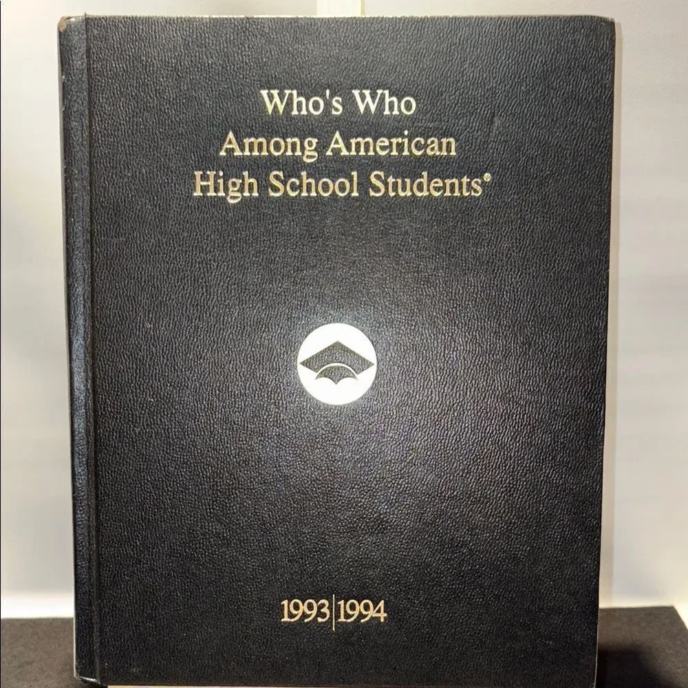 Who's Who Among American High School Students Black Book 1994-1993